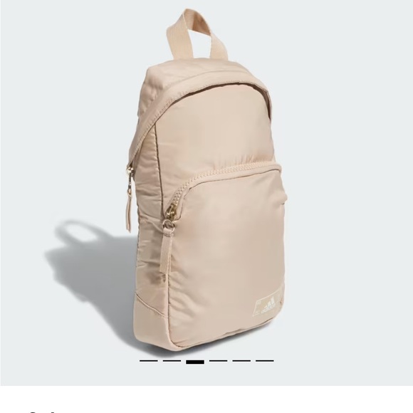 adidas Essentials Sling Crossbody Bag- Magic Beige/Off-white - Picture 3 of 11